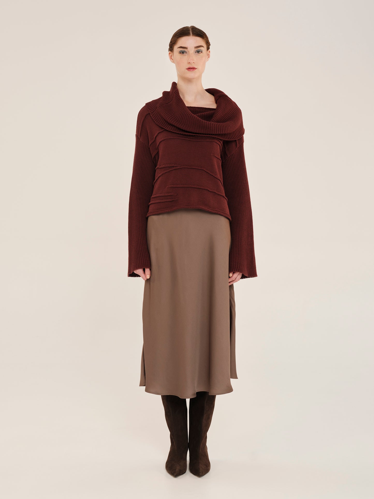 Neutral By Nature High Neck Blouse