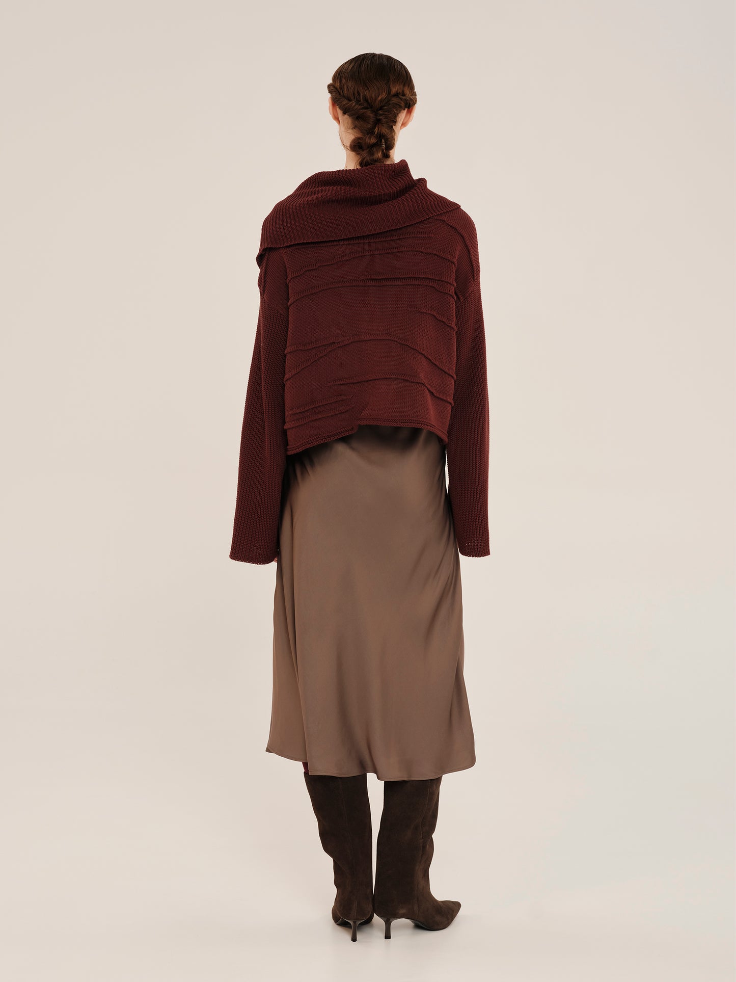 Neutral By Nature High Neck Blouse
