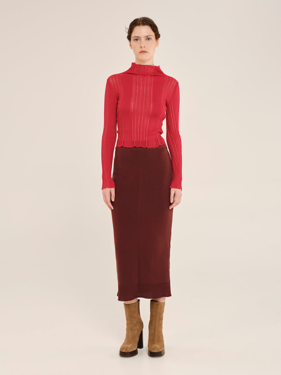 Winter Archetypes Knit Longsleeve Blouse
