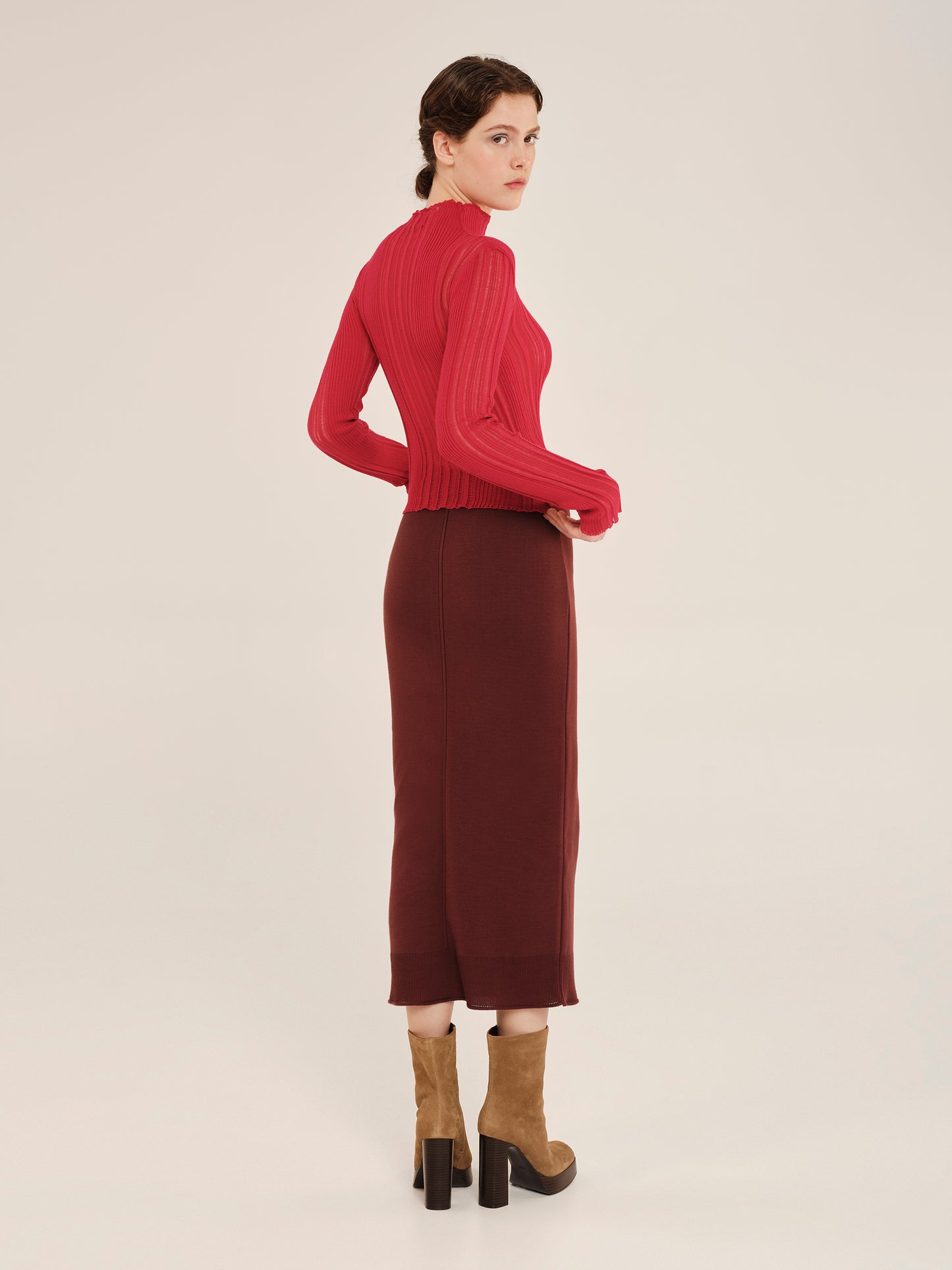 Winter Archetypes Knit Longsleeve Blouse