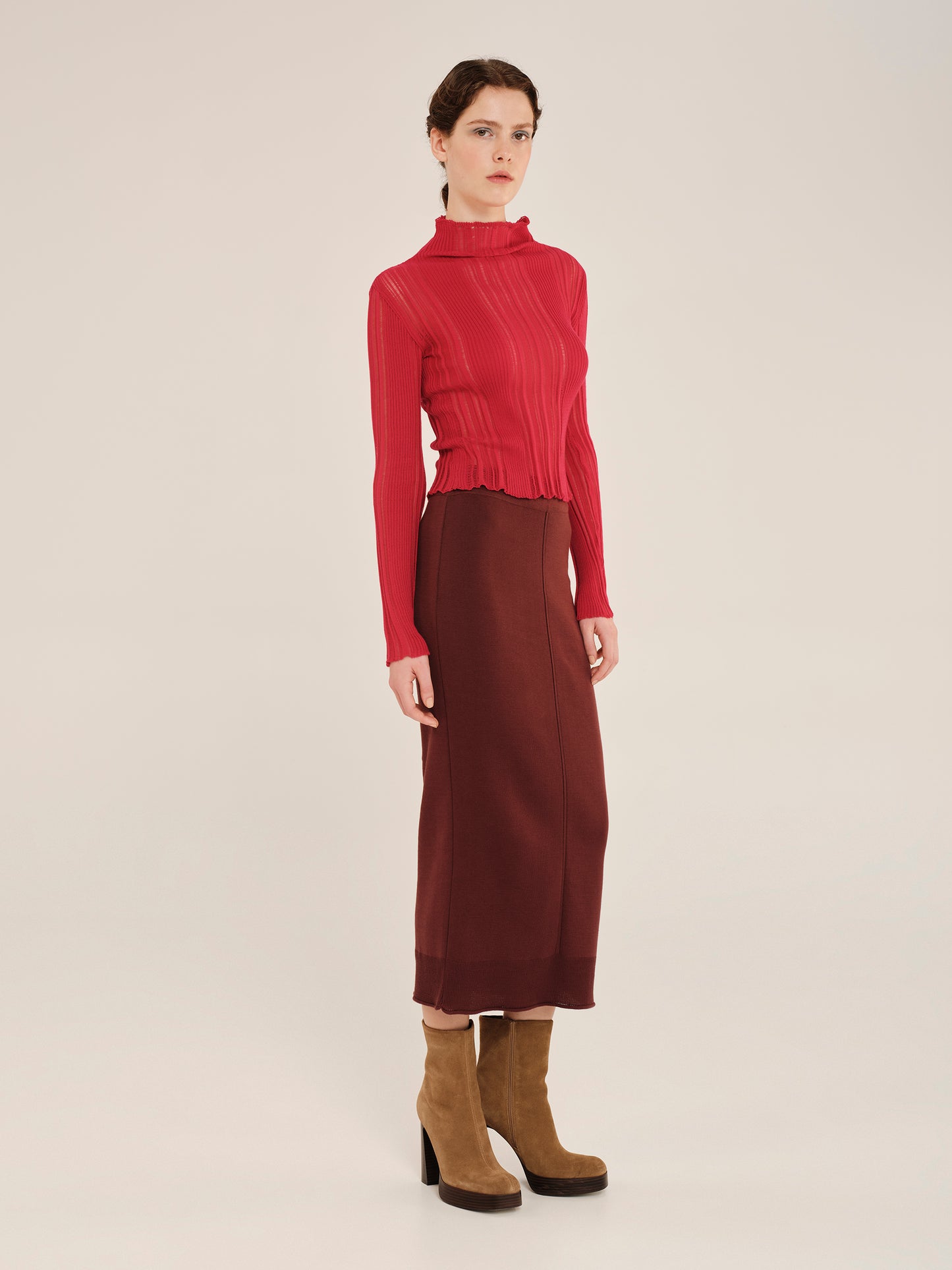 Winter Archetypes Knit Longsleeve Blouse