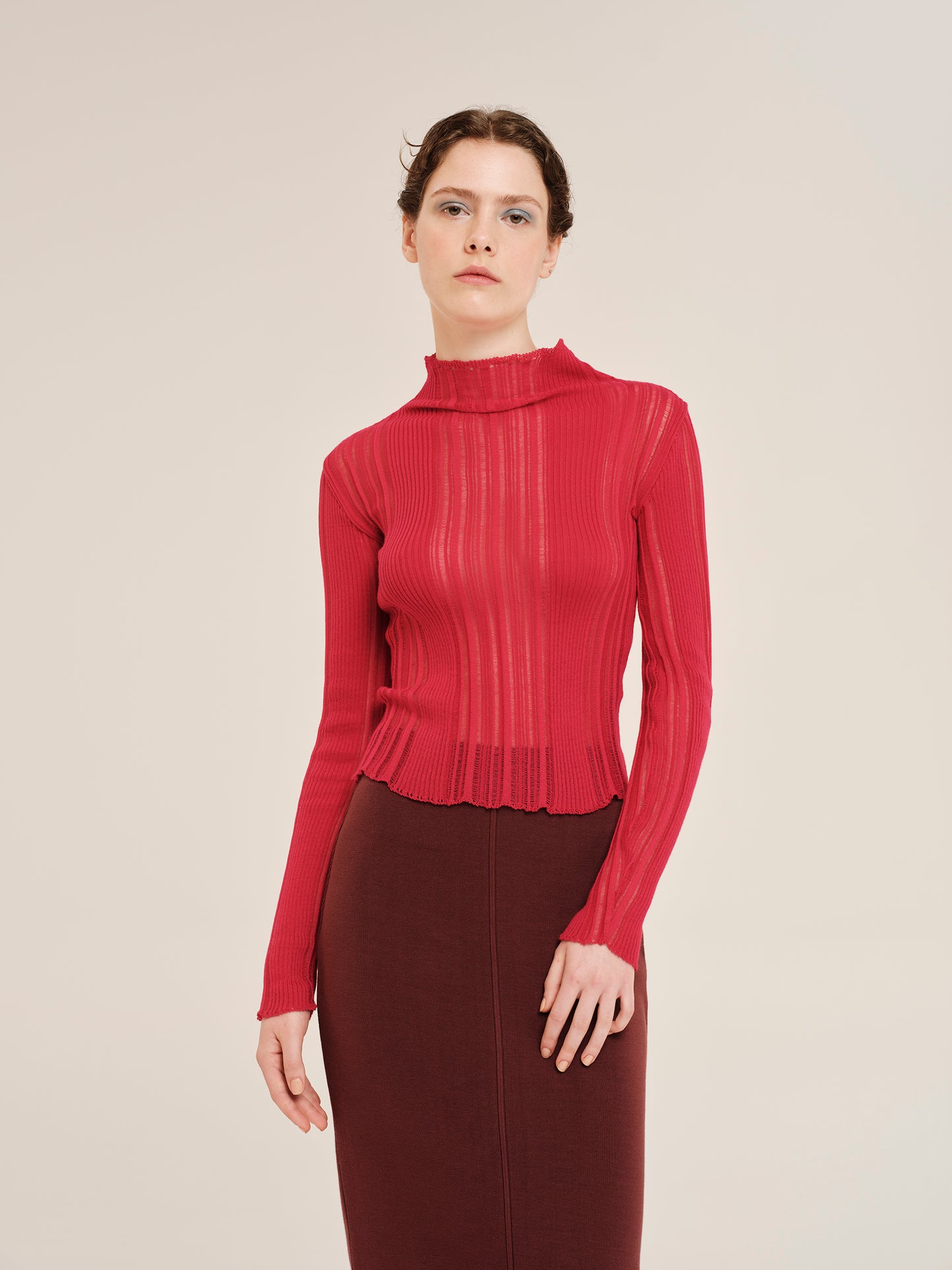 Winter Archetypes Knit Longsleeve Blouse