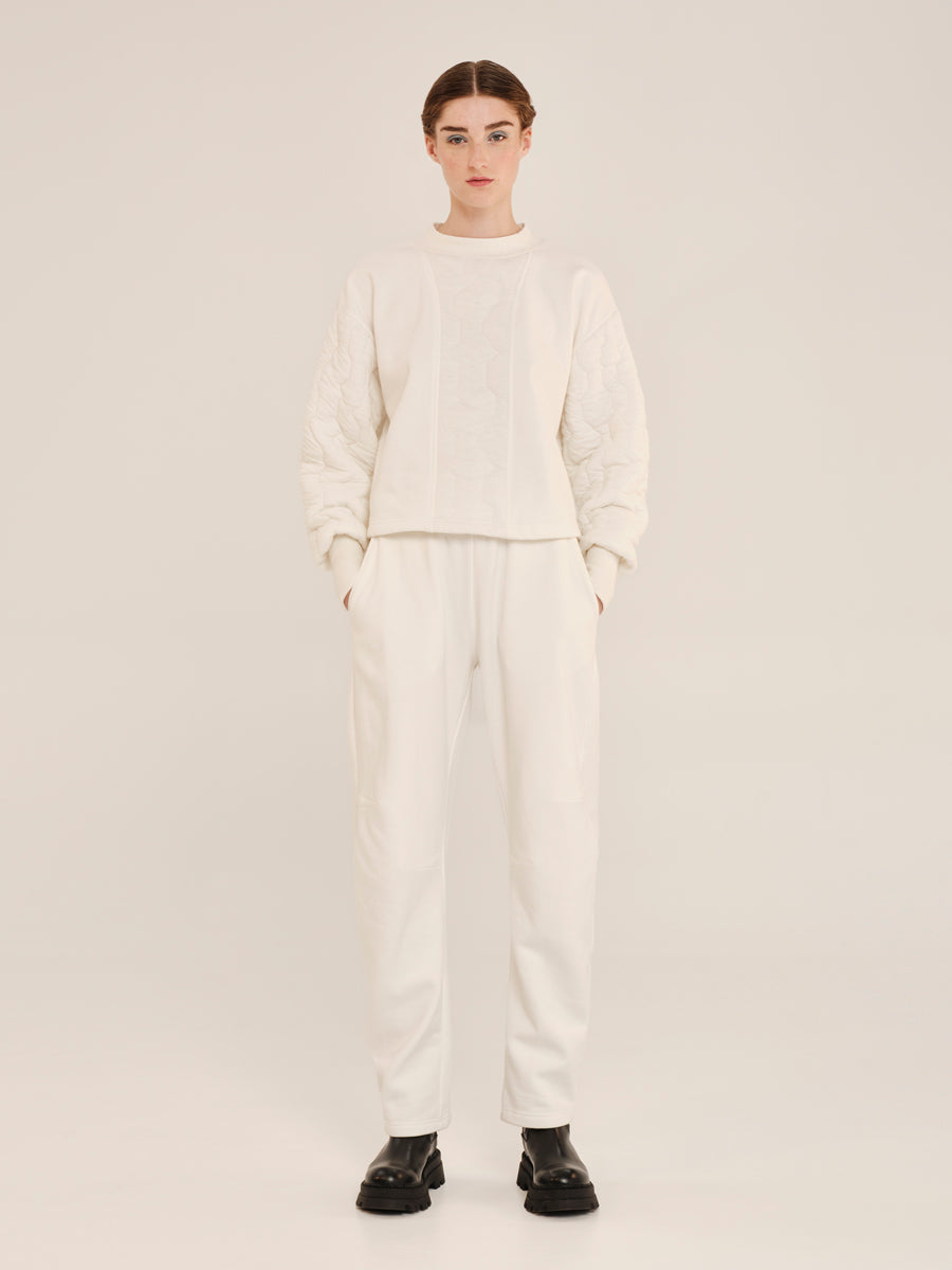Soft Panoply Trousers With V-shape Waist Band
