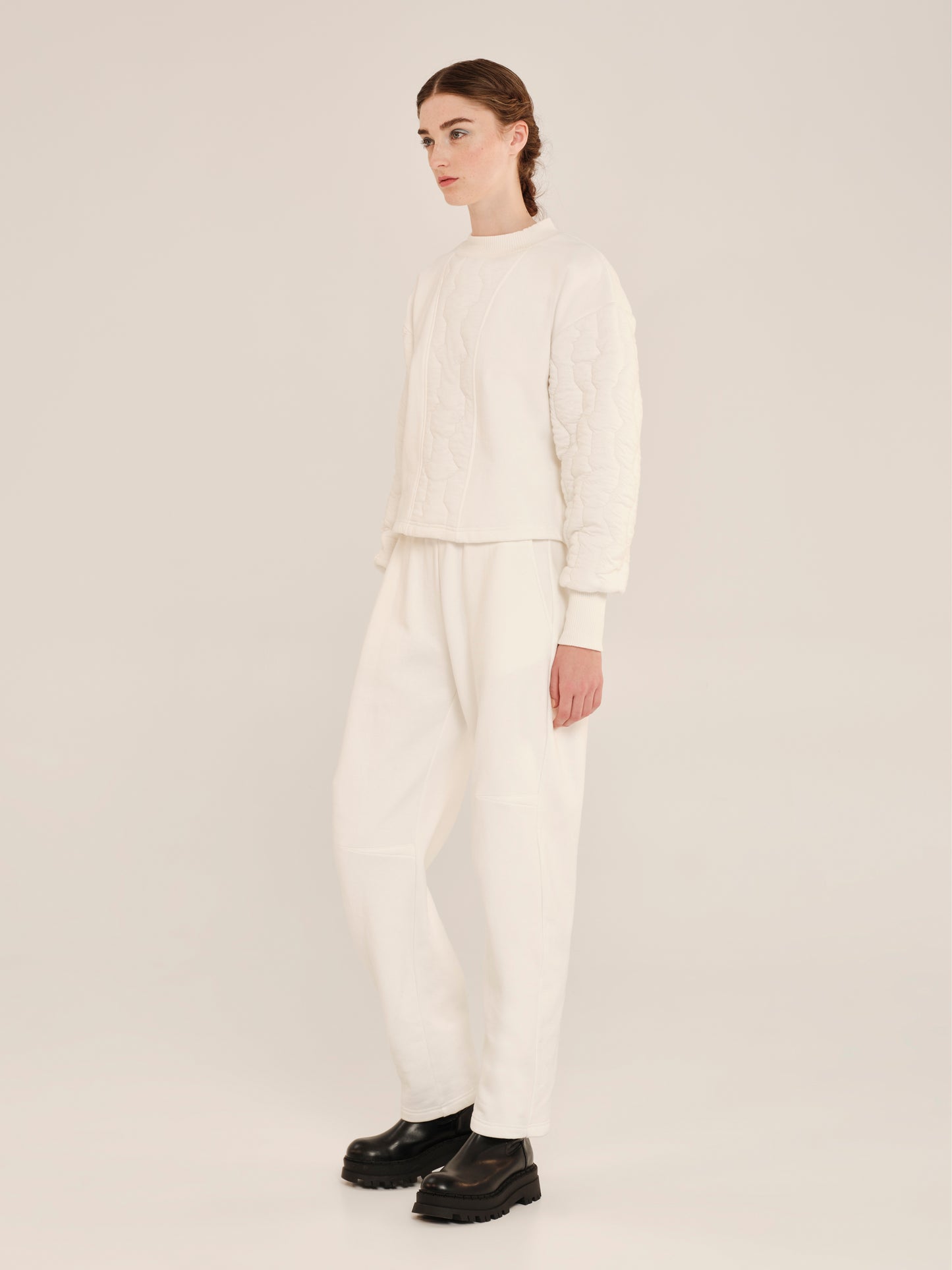 Soft Panoply Trousers With V-shape Waist Band