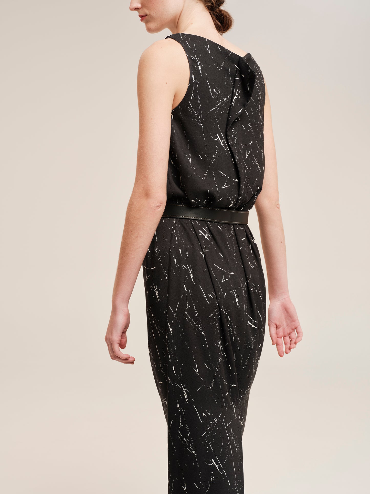 Expressivity Draped Maxi Dress
