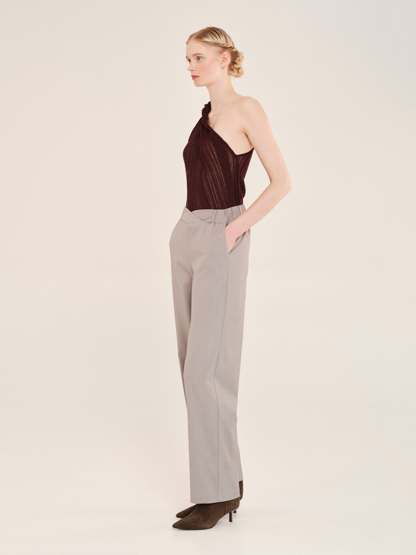Delight Lurex Sea Shell Top