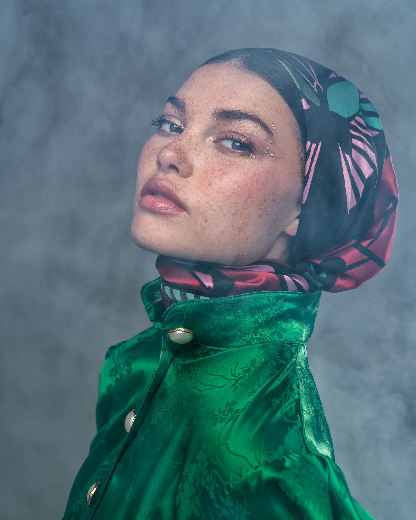 Bambi silk scarf