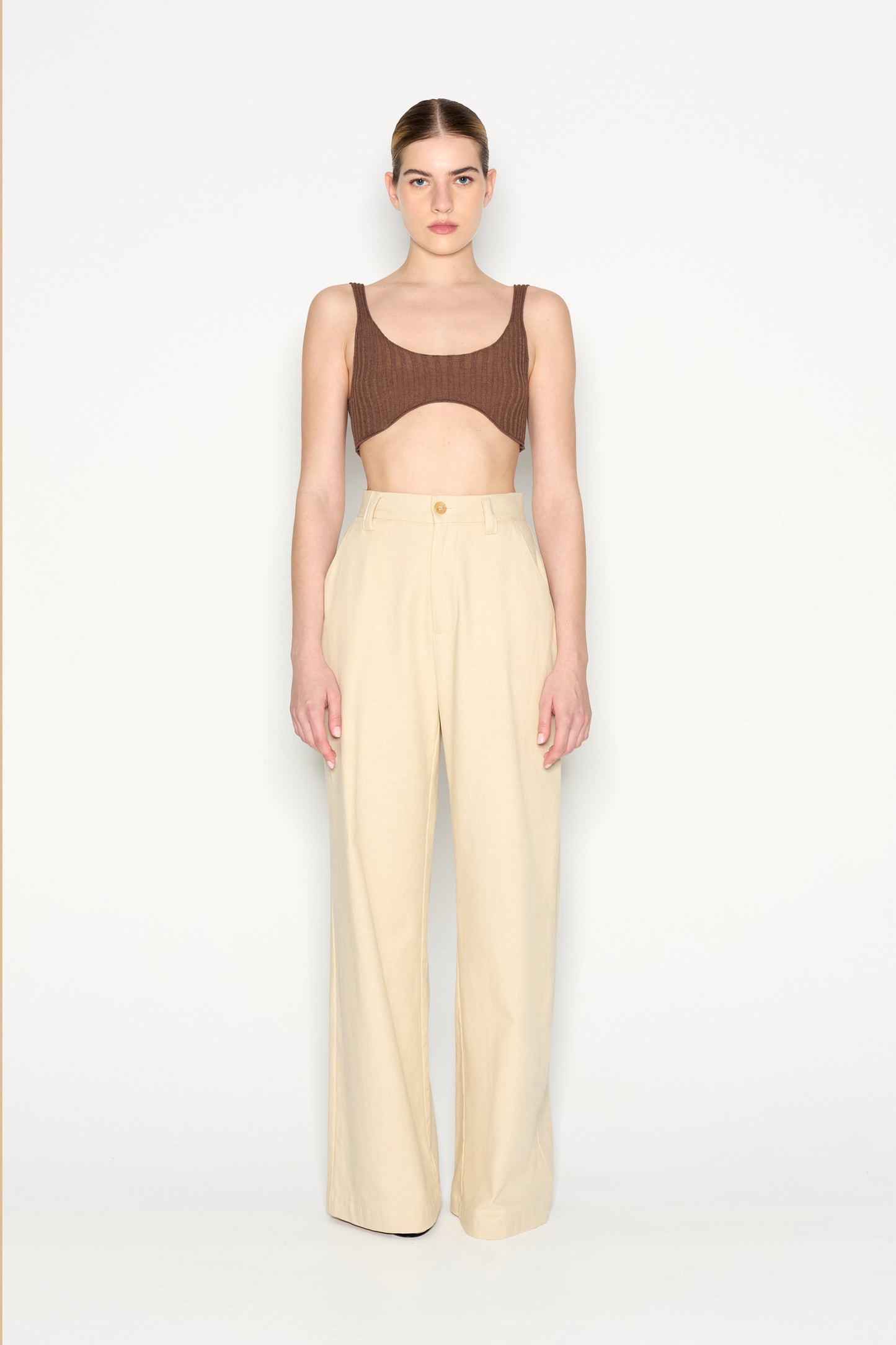 Desert Wide Leg Trousers
