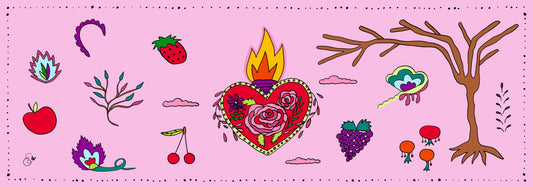 Sacre Coeur silk shawl