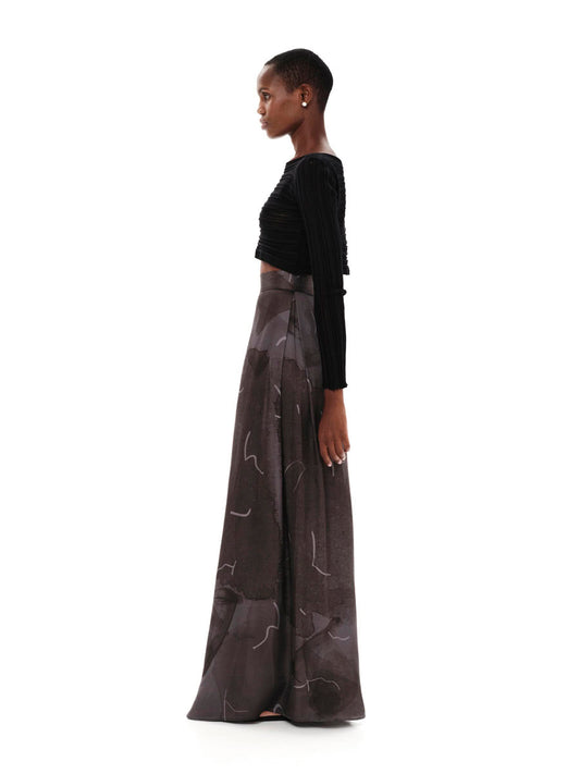 Abstract Silkiness Trousers