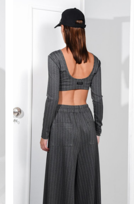 Ahead Crop Top