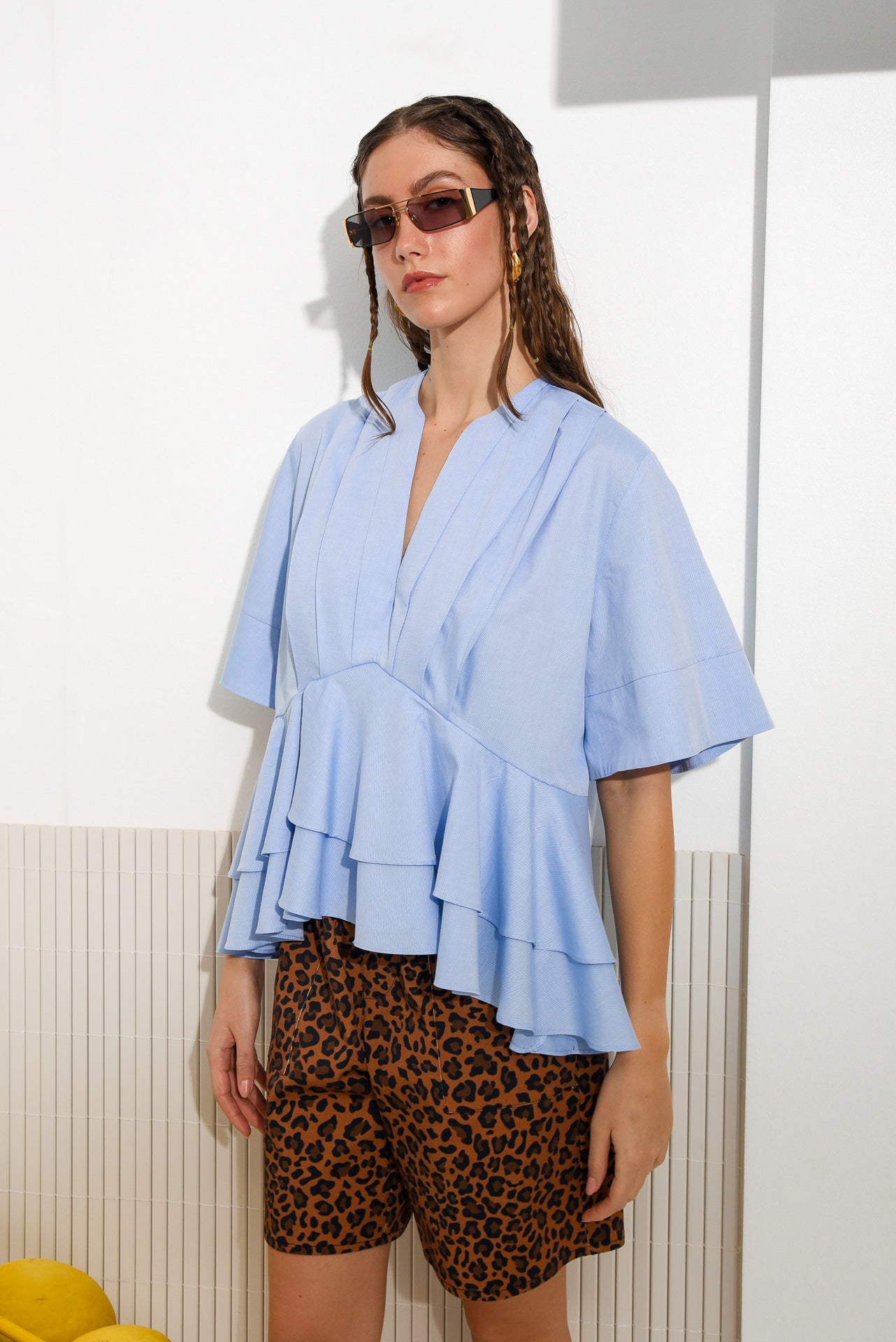 Butterfly Frilled Top