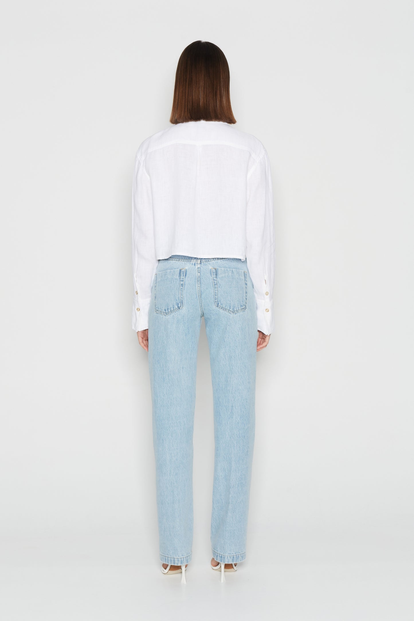 Chic Salt Crop Shirt