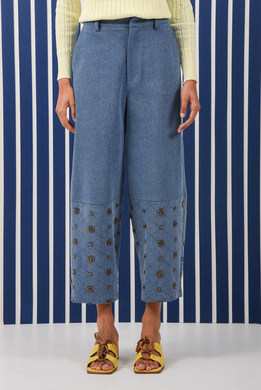 Amber Half Beaded Pants