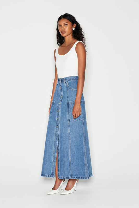 Denim Crew Skirt
