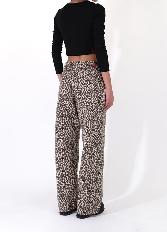 Ermina Beige Leopard