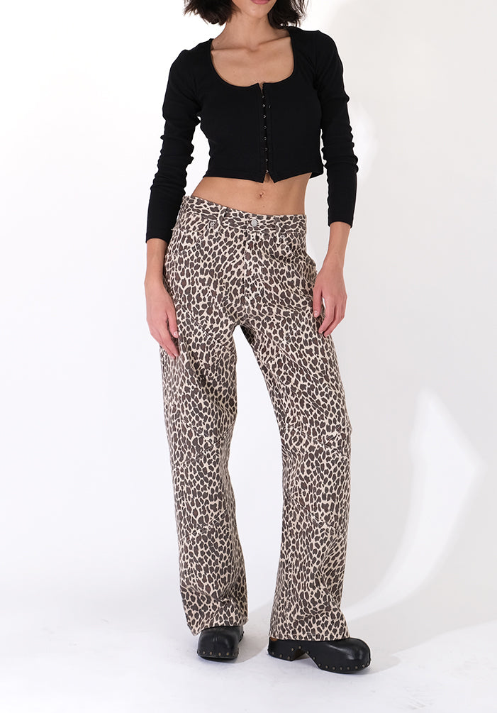 Ermina Beige Leopard