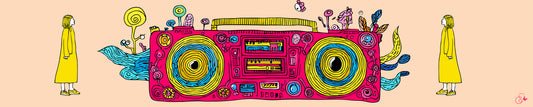 Boombox Scrunchy