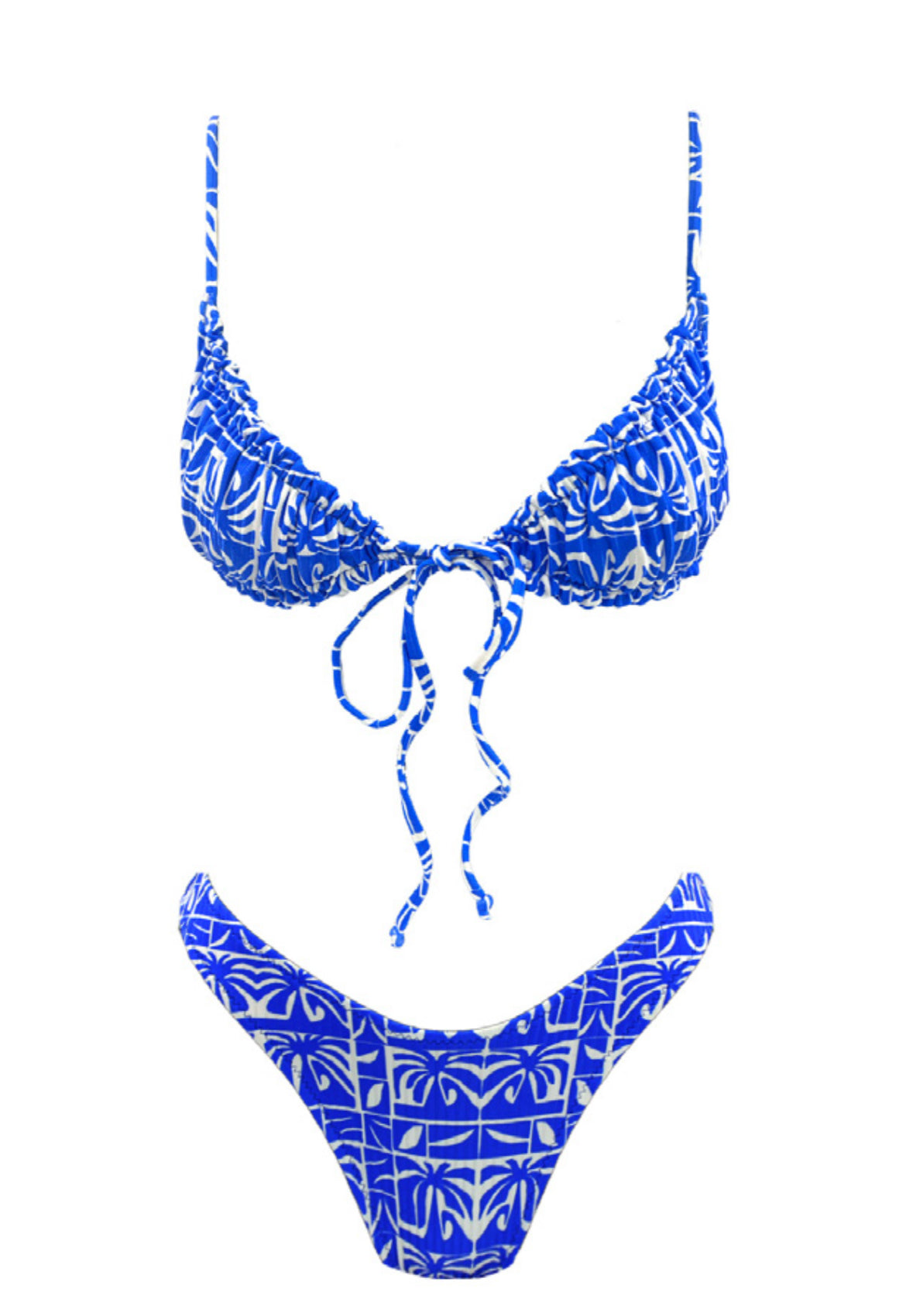 Ruched greek island bralette Bikini