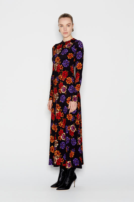 Floral Fiction Dress