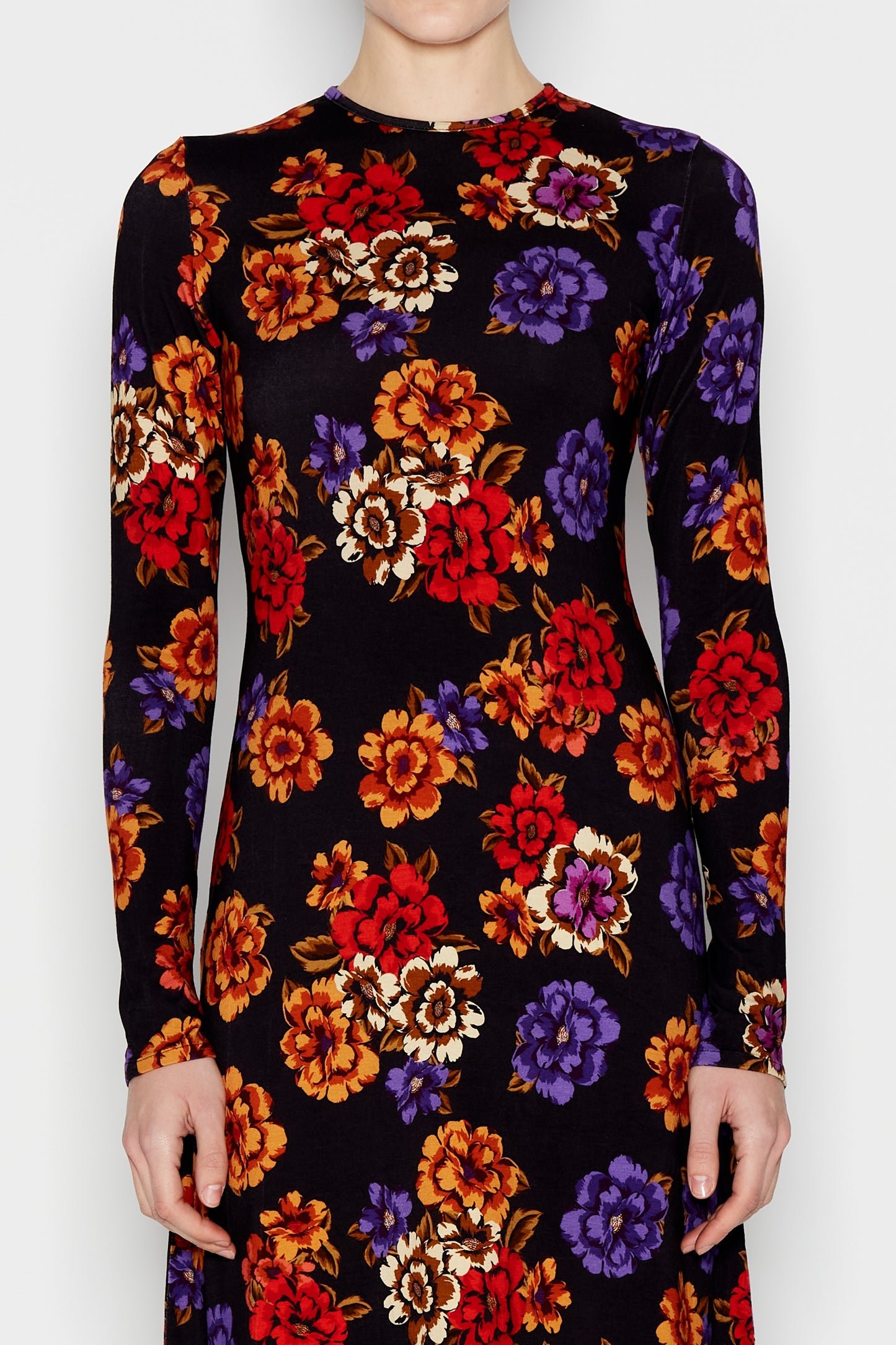 Floral Fiction Dress