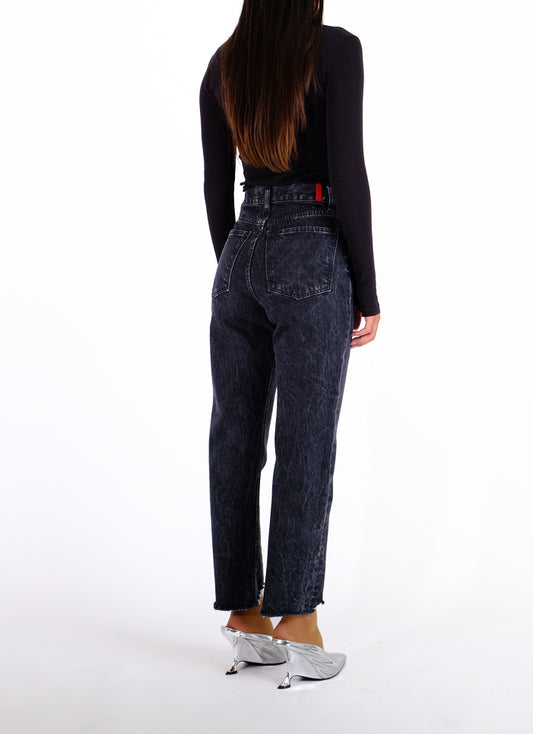 Gia Black Pearl Distressed