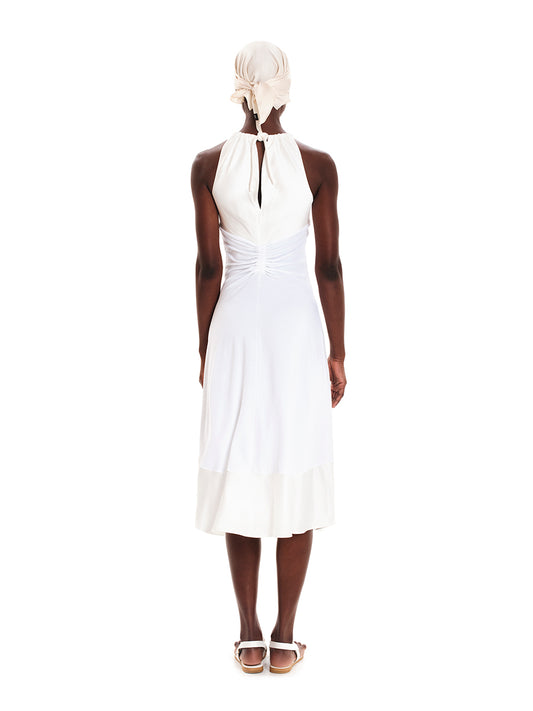 Opal Midi Dress with halter neck