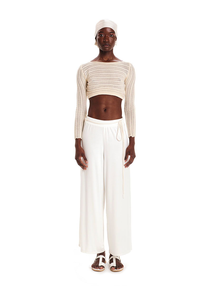Archetypes Long Sleeve Crop Top