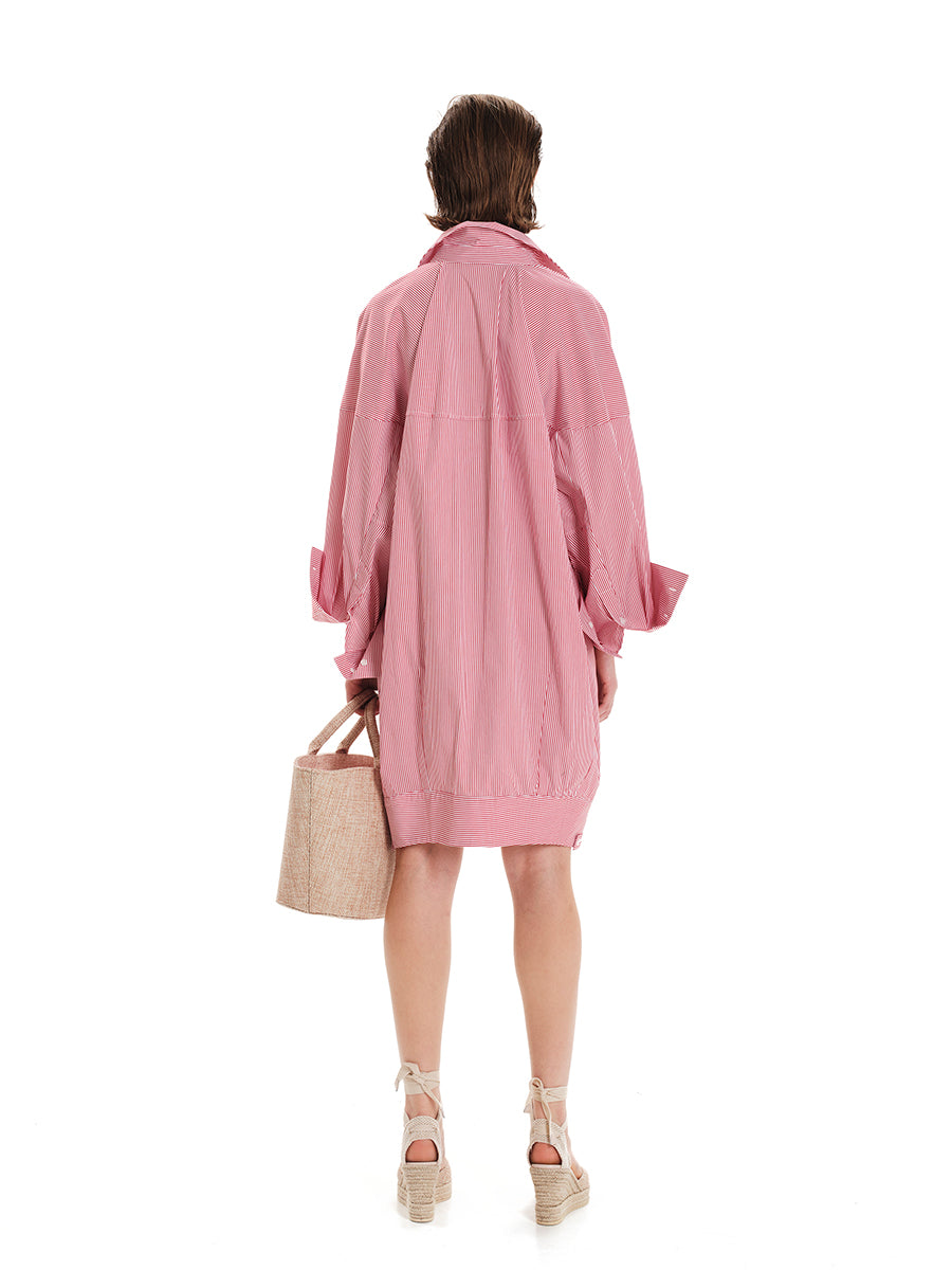 Hydra Times Long Shirt Dress