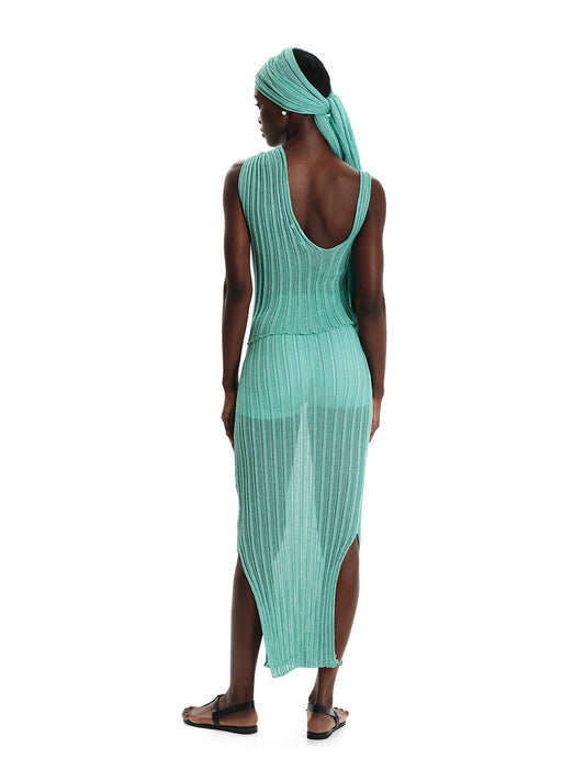 Shimmering Water Knit Top