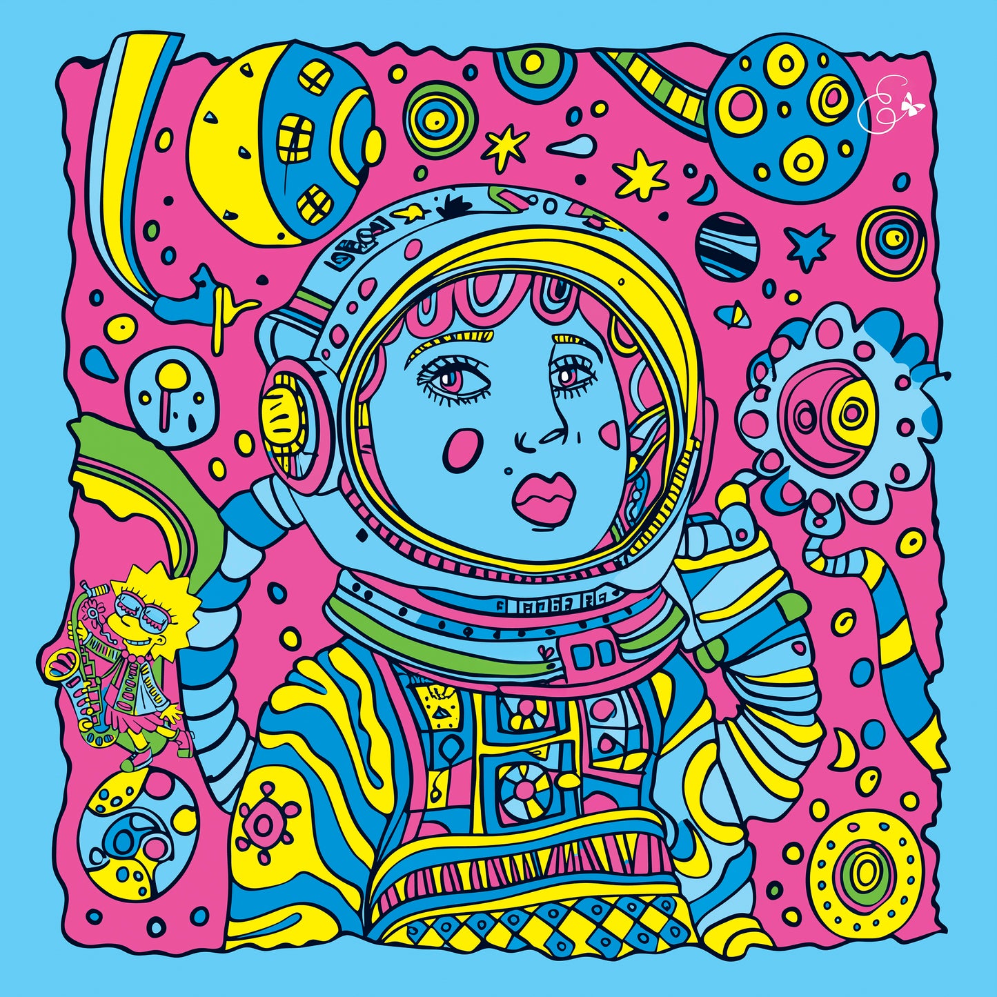 The Silent Observer scarf