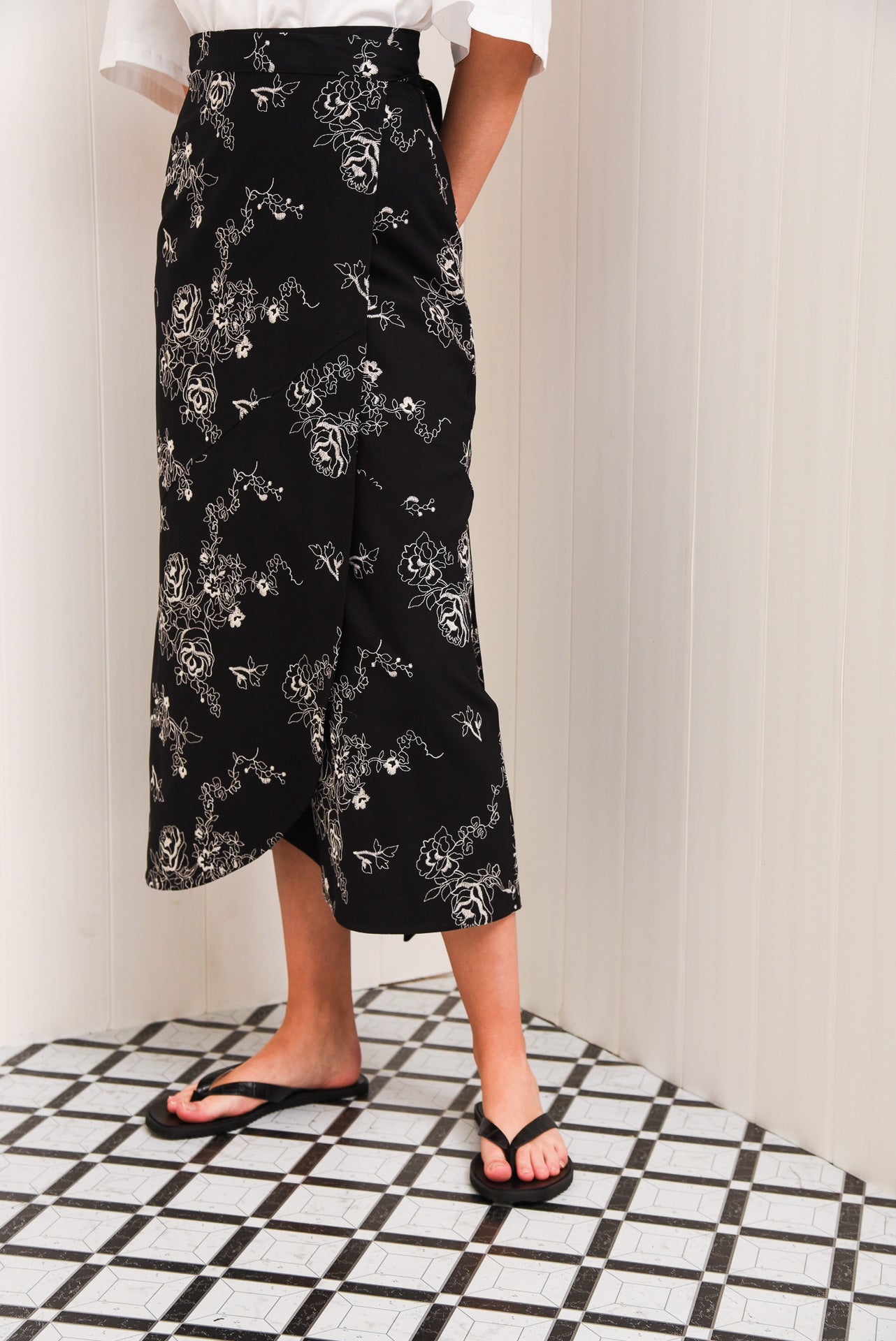 Mi Luv Yuh Wrap Skirt