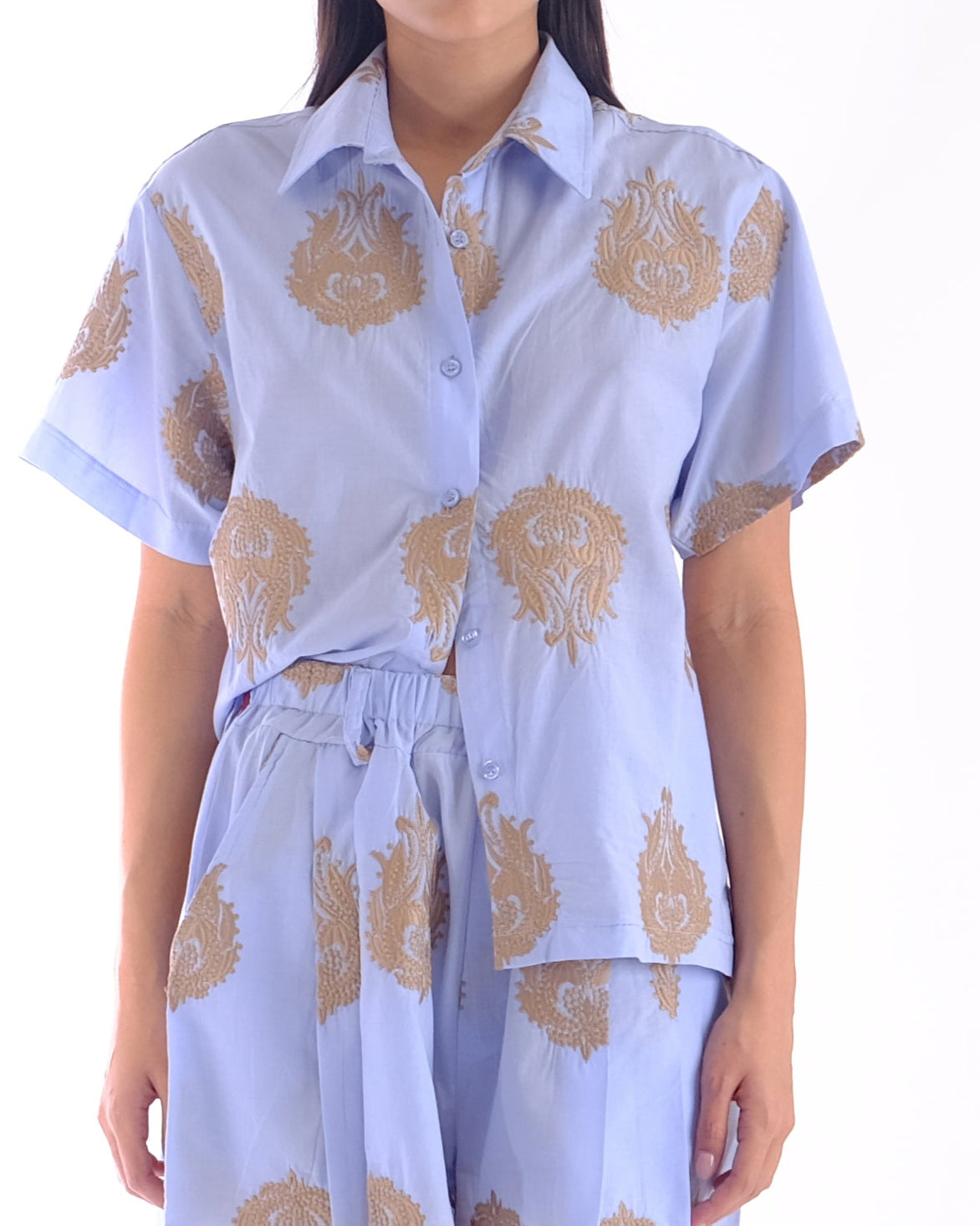 Nika Shirt Flowers