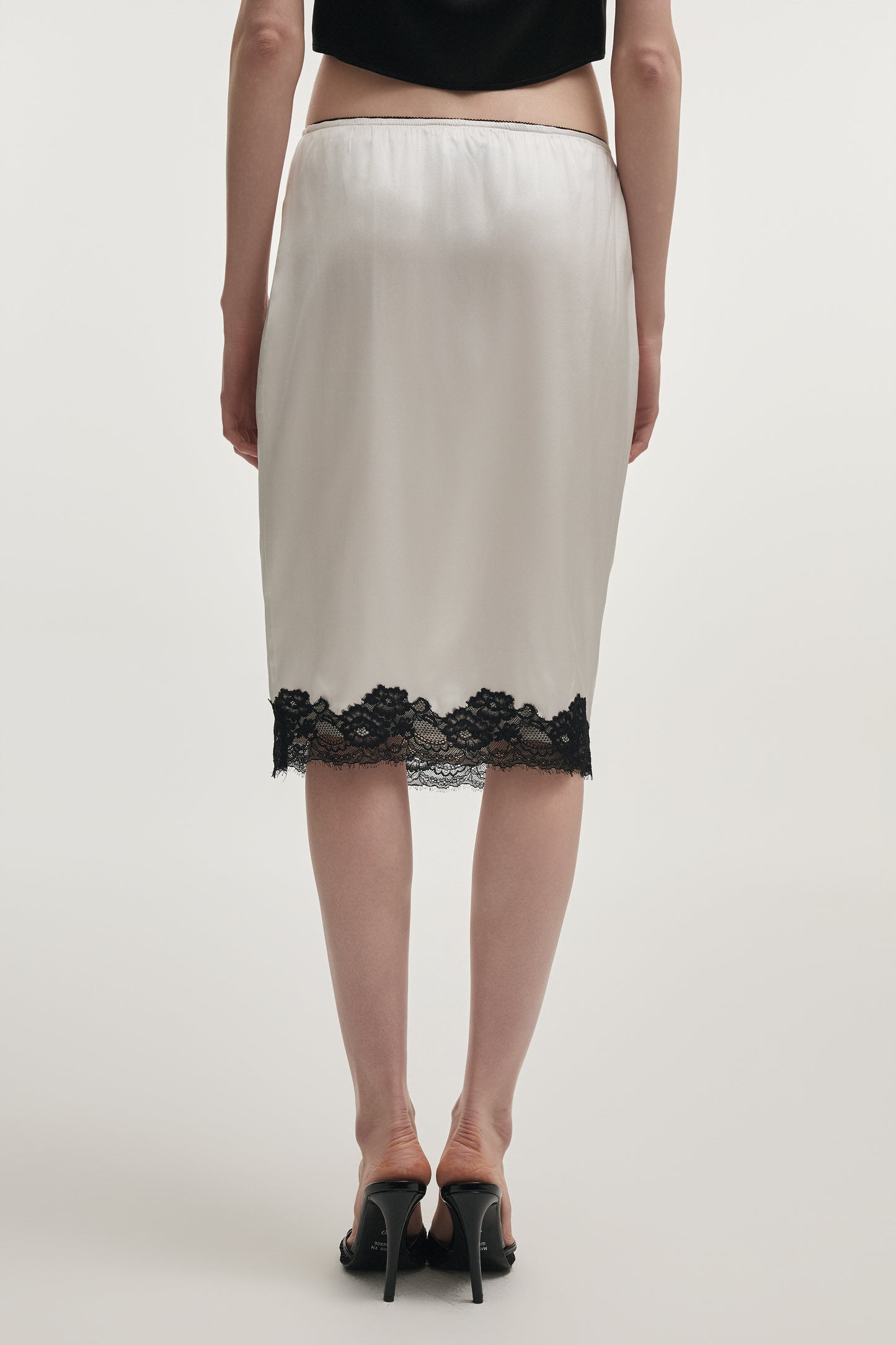 Naia Silk Midi Skirt