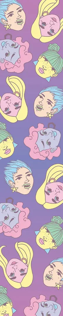 Pastel Colors silk foulard