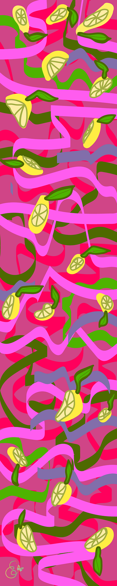 Pink Lemonade scrunchy