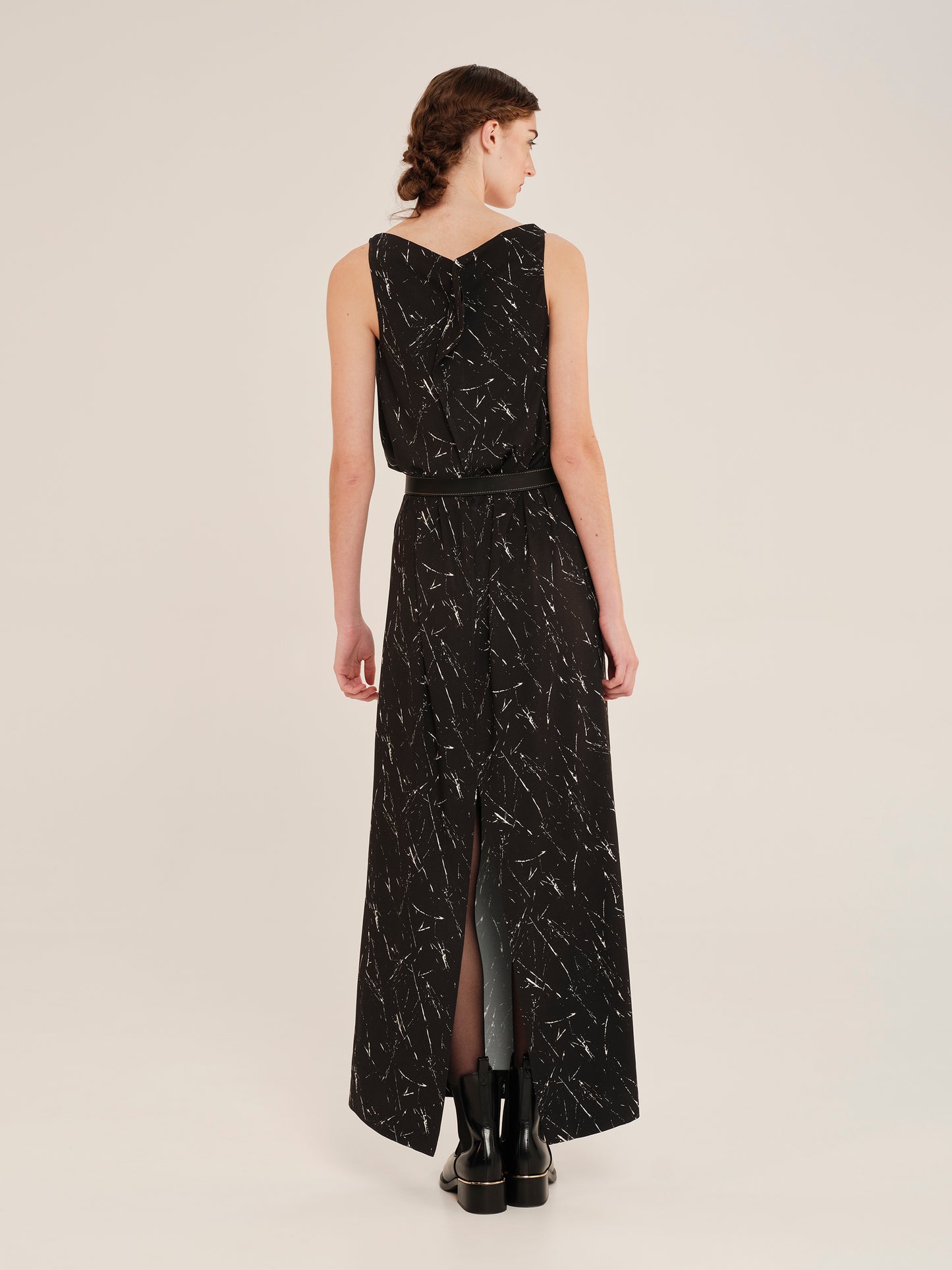 Expressivity Draped Maxi Dress