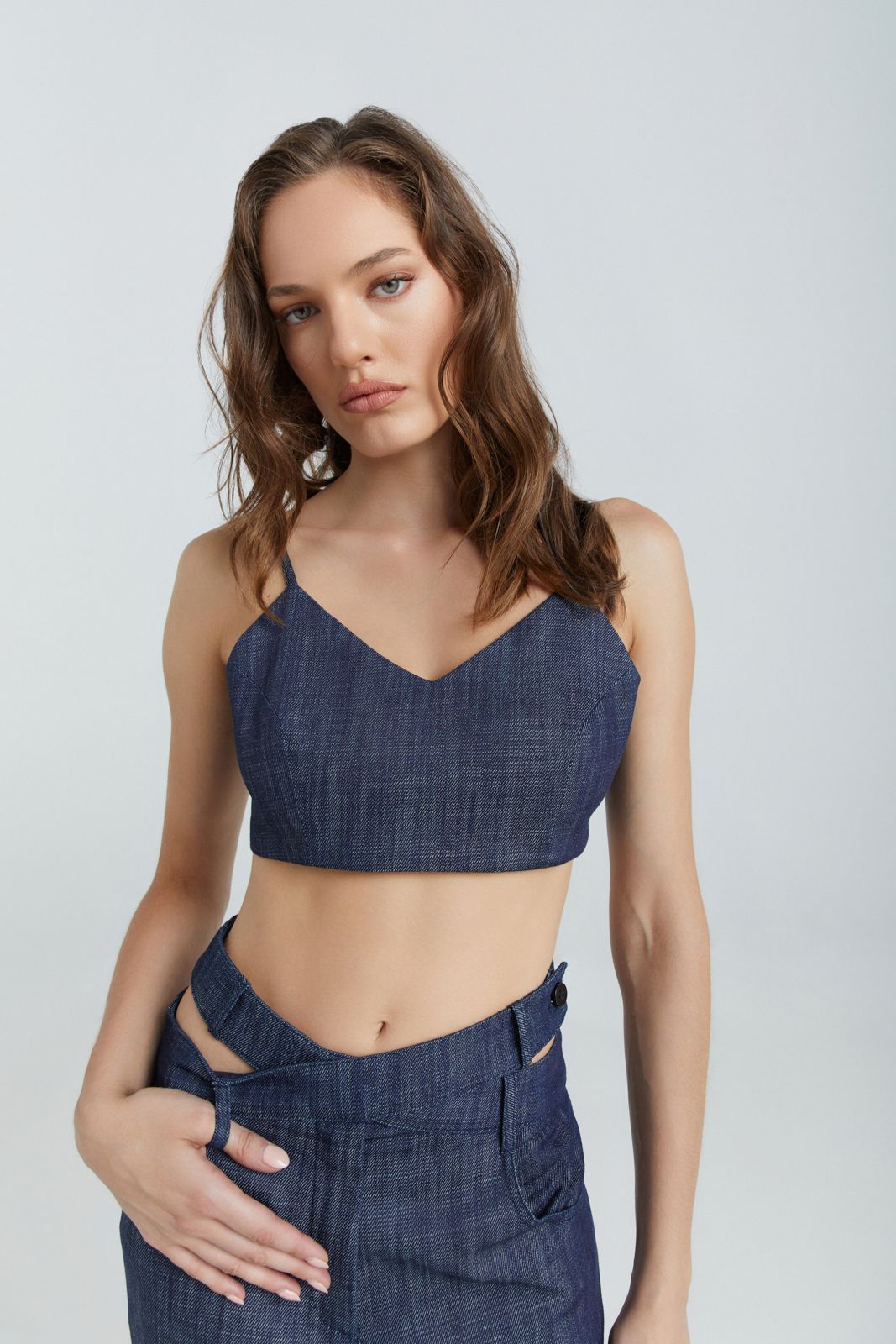 Apollo Jean Crop Top