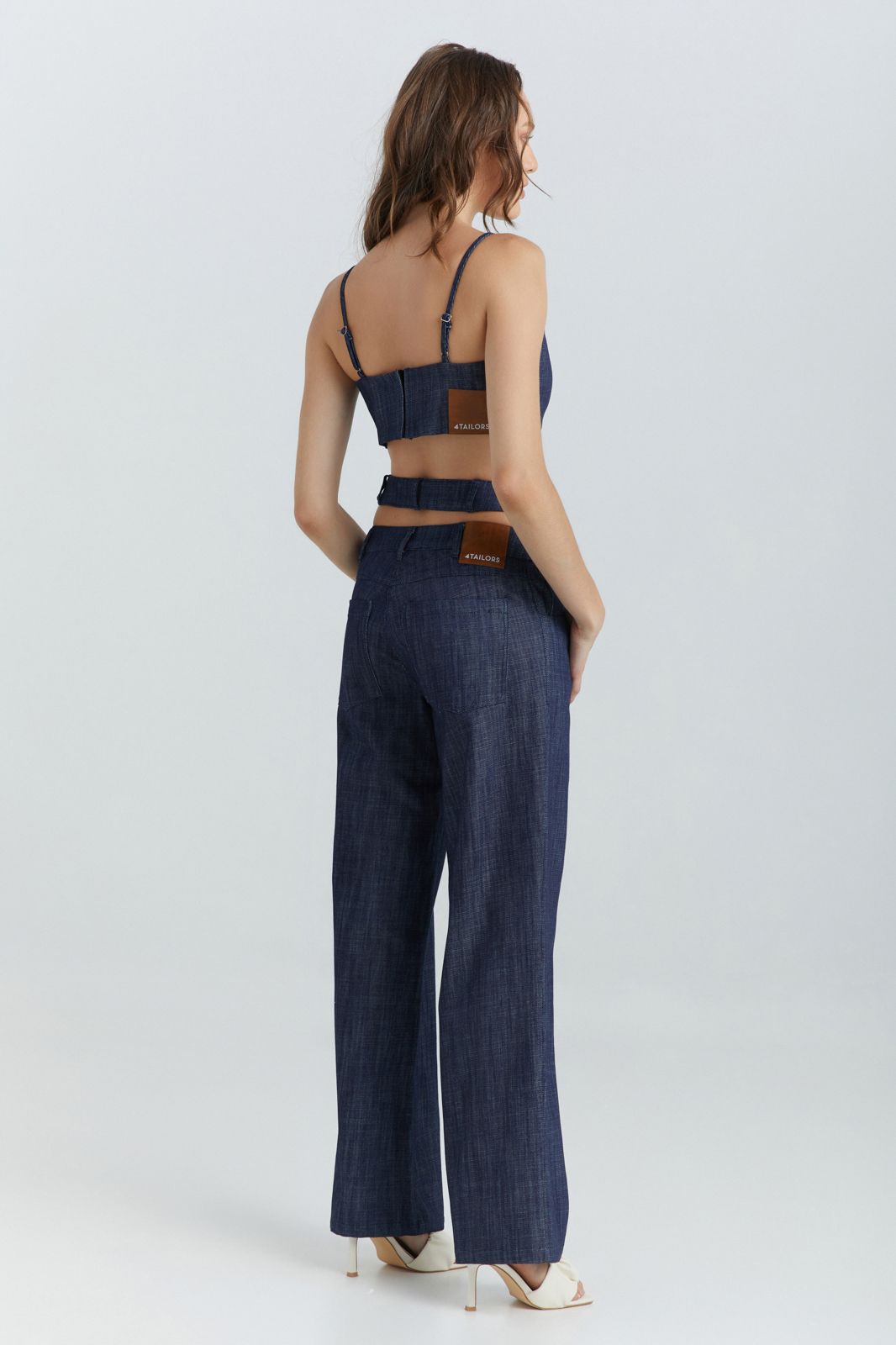 Apollo Jean Crop Top