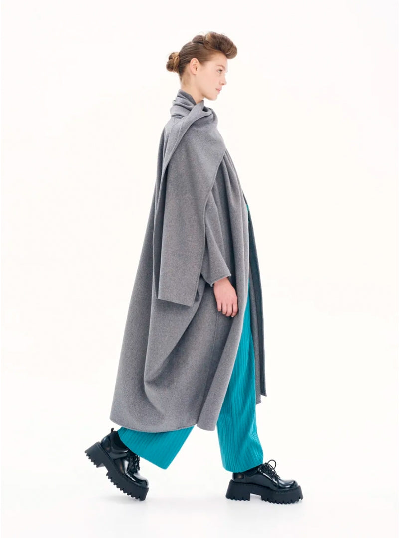 Cocooning Oversized Coat