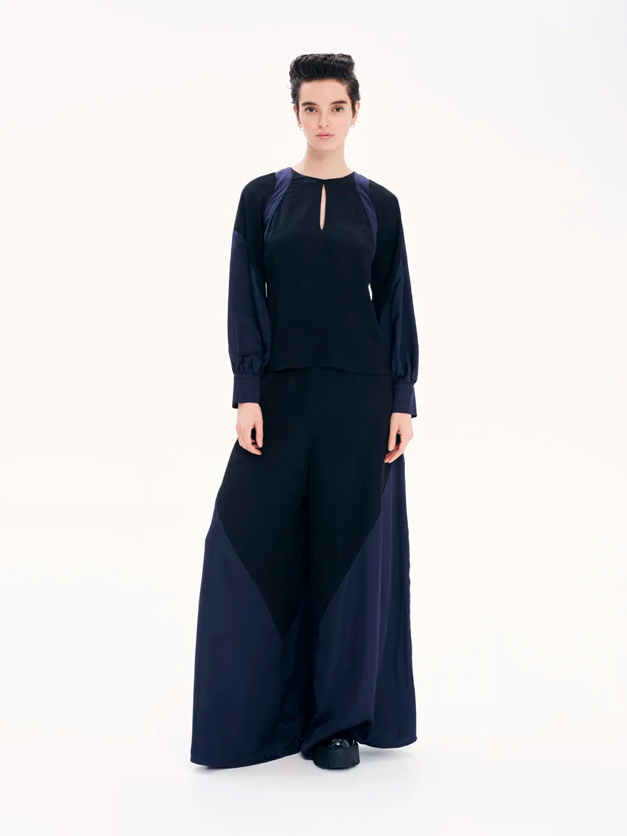 Colour Blocking Trousers