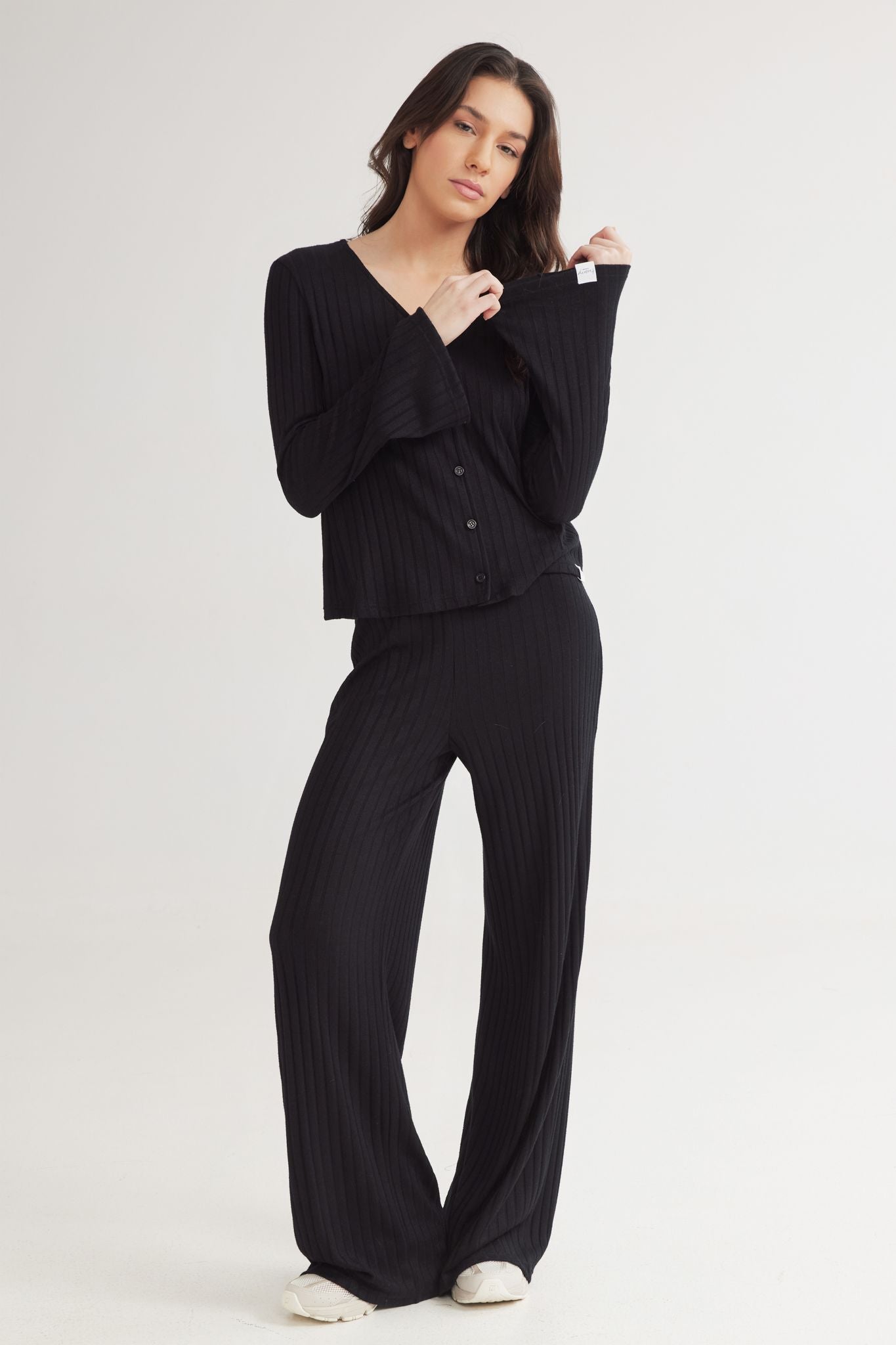 Comfy Long Knit Trousers