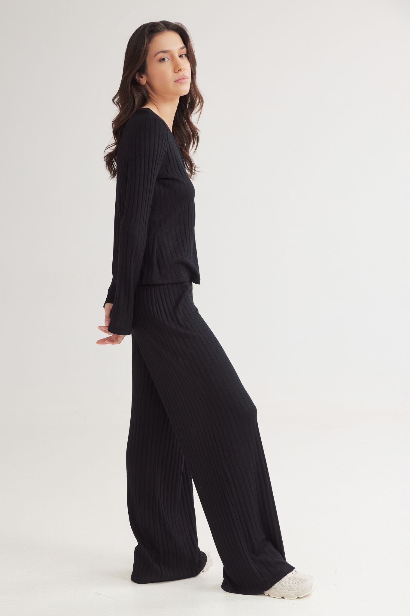 Comfy Long Knit Trousers