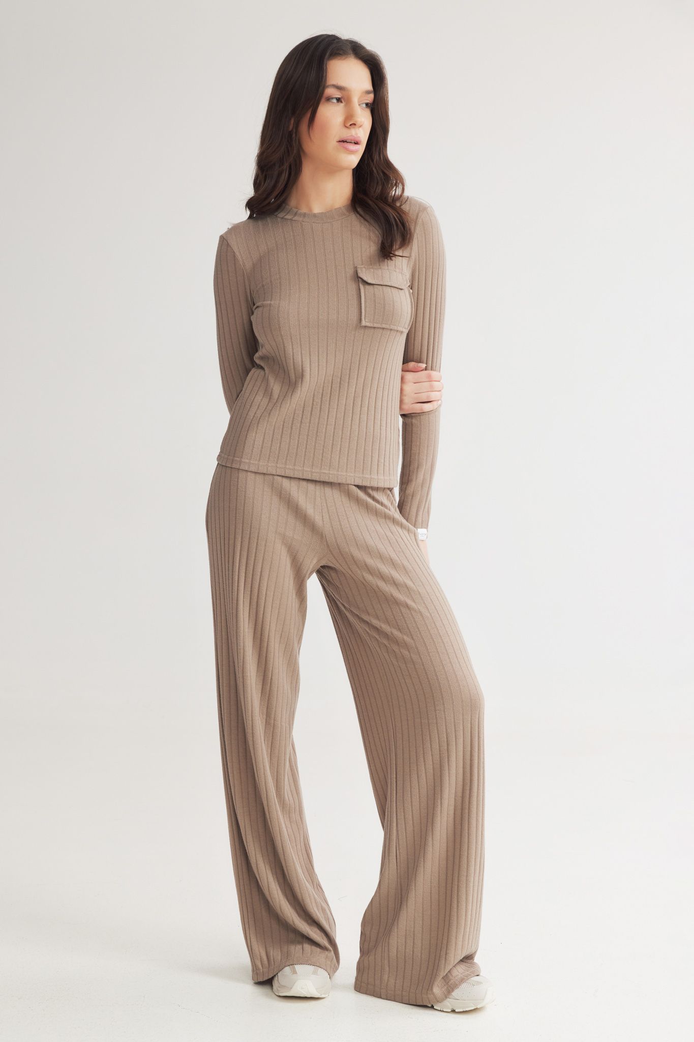 Comfy Long Knit Trousers