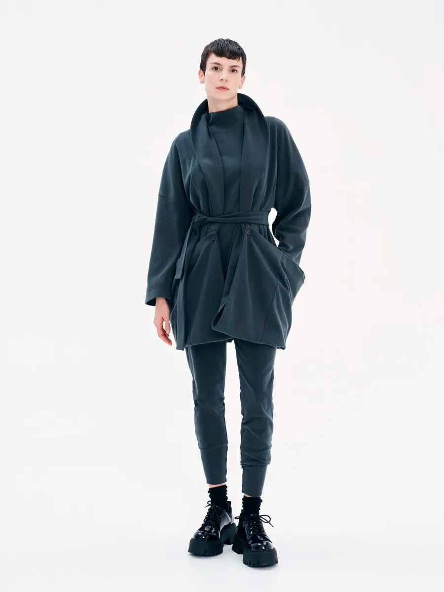 Deconstructed Long Cardigan