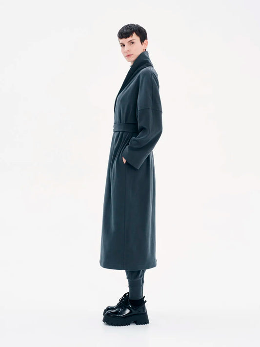 Deconstructed Long Cardigan