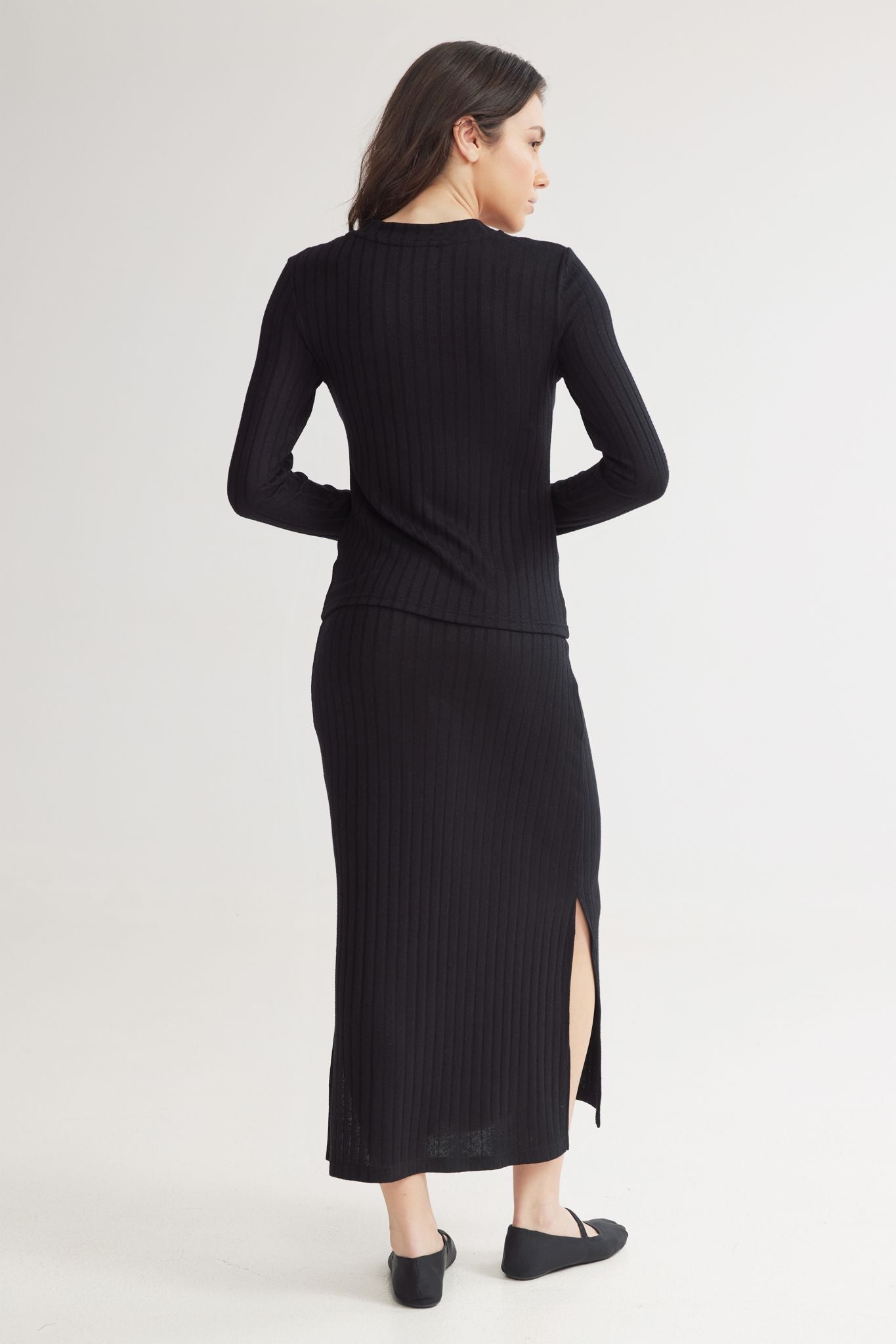 Eline Knit Long Skirt
