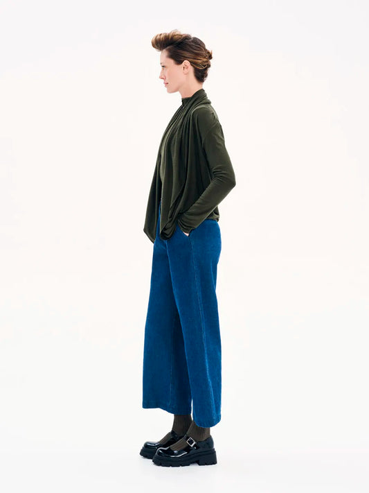 Inside Out Asymmetric Cardigan