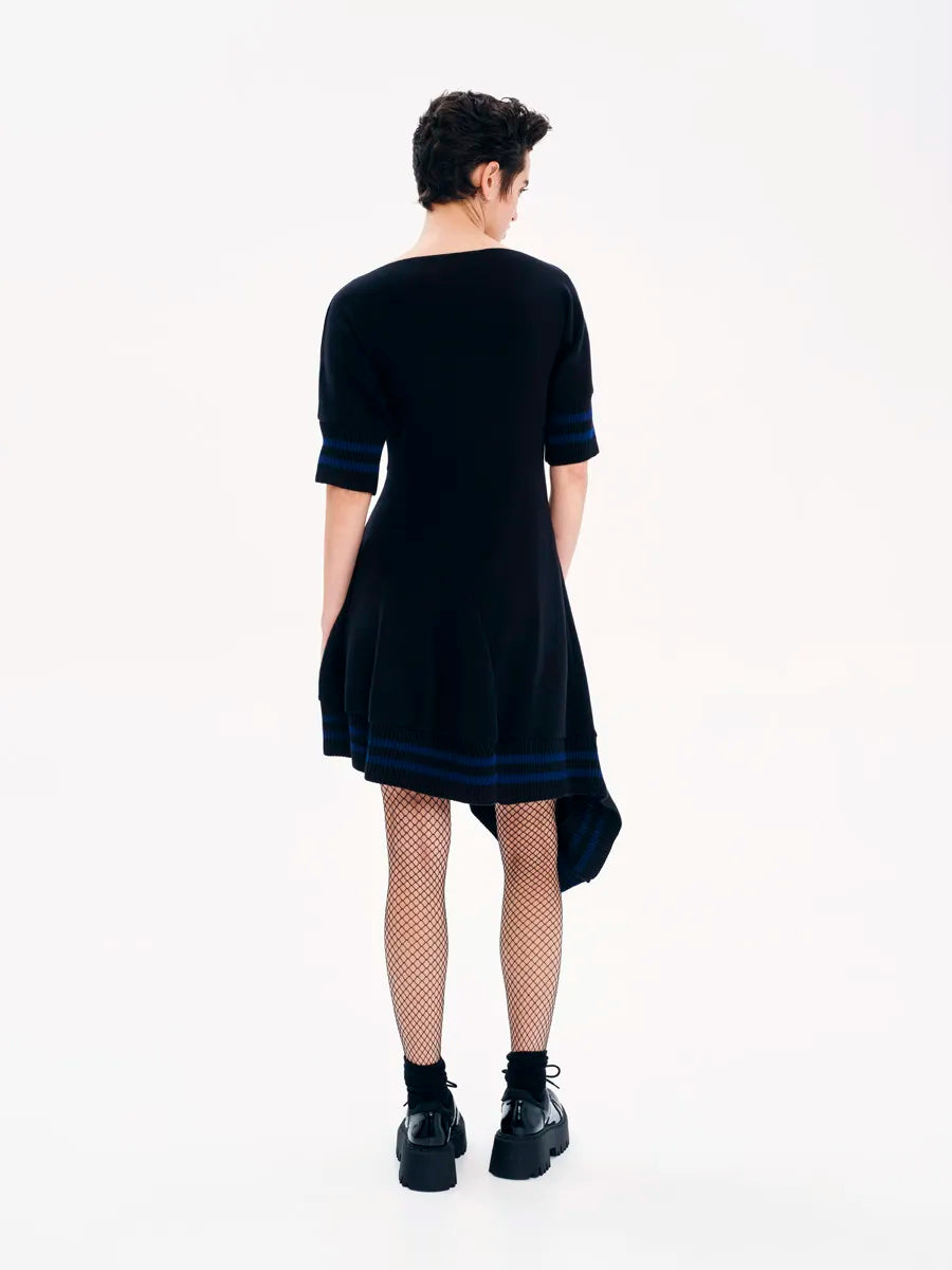 Intricately Crafted Mini Dress