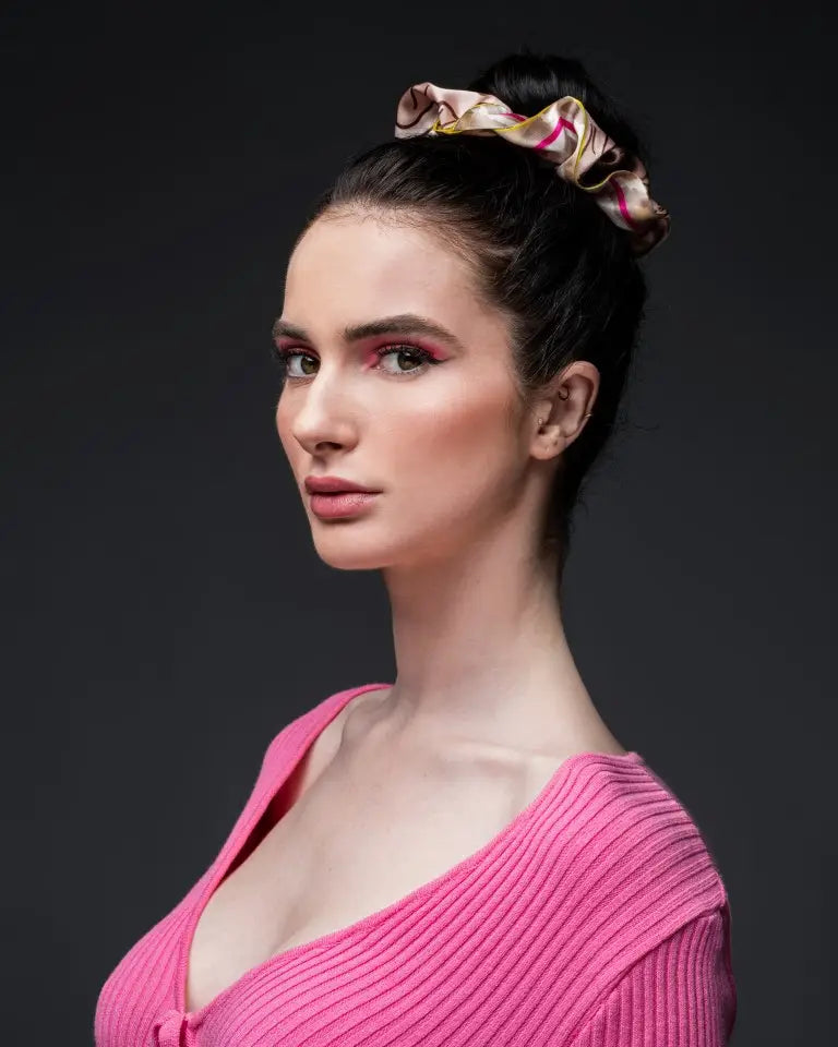 Nude scrunchy